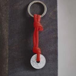 Porte clé Le Sou Français  - rouge