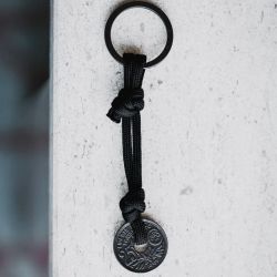Porte clé Le Sou Français  - le Charbon noir