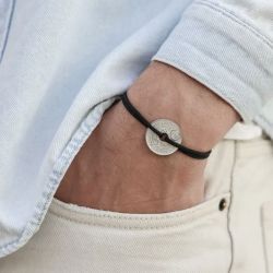 Bracelet Le Sou Français  - noir