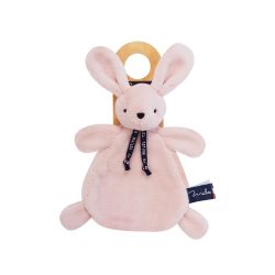 Doudou Lapin Made in France rose