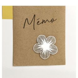Tout Simplement - Magnet en métal Fleur