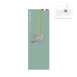 Tout Simplement - Marque-page en métal Oiseau