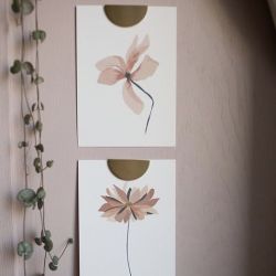 Poussières de rues - Bijou Mural aimanté Demi Cercle