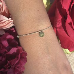Bracelet élastique or Love or
