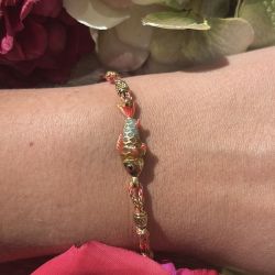 Bracelet poisson orange