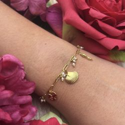 Bracelet pampilles perle