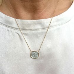 Collier Sunshine Argent Poëmia