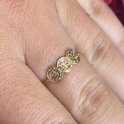 Bague ajustable Trio Poëmia