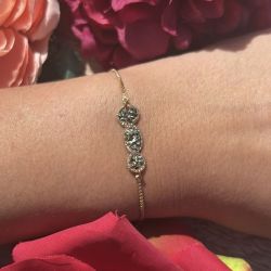 Bracelet Trio Pyrite Poëmia