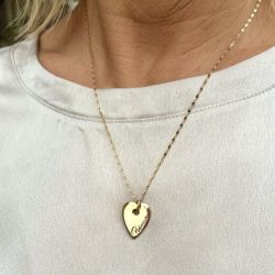 Collier Grand coeur Poëmia