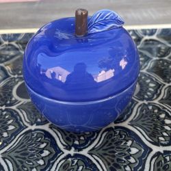 Bougie Parfumée Pom'Glow Bleu - Ambre
