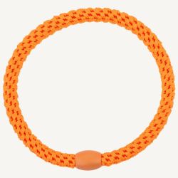 Elastique cheveux KKNEKKI - Fin Orange néon