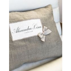 Coussin Personnalisé - Rectangulaire - Lin