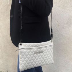Sac Pochette Personnalisé - Matelassé sable