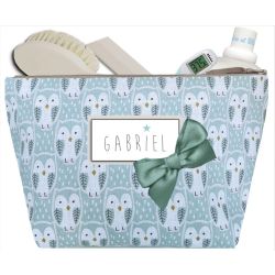 Trousse de Toilette Bébé - Hiboux