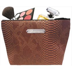 Trousse de Toilette Femme - Tasma camel
