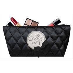 Trousse Personnalisée - Matelassé Noir
