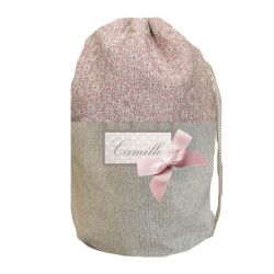Sac à dos personnalisé bébé Fille - Margarita nude