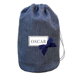 Sac à dos personnalisé bébé - tissé Jean