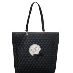 Sac Cabas Personnalisé - Matelassé Noir