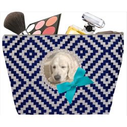 Trousse de Toilette Femme - Poncho marine