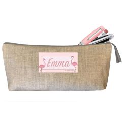 Trousse Scolaire Personnalisée - Lin Brillant
