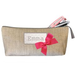 Trousse Scolaire Personnalisée - Lin Brillant
