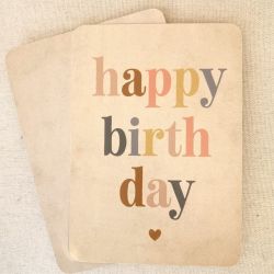 Carte Cinq Mai Anniversaire