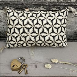 Coussin 20x30 - Stars Carbone Boncoeurs 