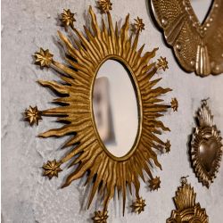 Ex-Voto Miroir Celeste Or Boncoeurs 