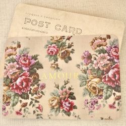 Carte Cinq Mai Amour Doré