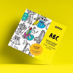 Poster géant à colorier - ABC