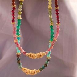 Collier Rainbow - rose