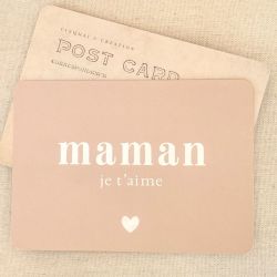 Carte CinqMai Maman je t'aime