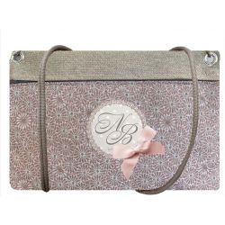 Sac Pochette Personnalisé - Margarita rose