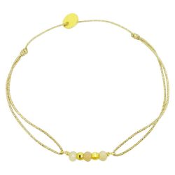 Bracelet 3 pierres - opale