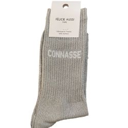 Félicie Aussi - Chaussettes Connasse à Paillettes