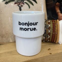 Félicie Aussi - Mug Bonjour Morue