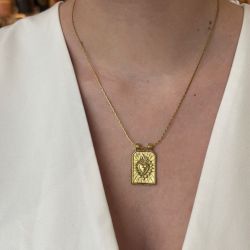 Collier scapulaire or