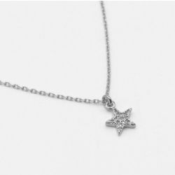 Nilaï - Collier Lily - étoile argentée