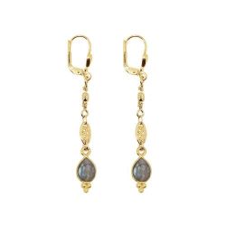 Nilaï - Boucles d'oreilles Thalia Labradorite