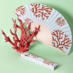 Fisura - éventails corail