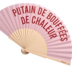 Fisura - éventail "Putain de bouffées de chaleur"