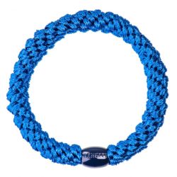Elastique cheveux KKNEKKI - Bleu Electrique Glitter