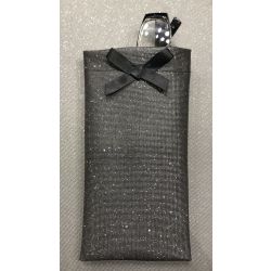 Etui a Lunette - Scintillant noir