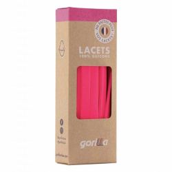 Lacets élastiques Gorilla - Rose Néon
