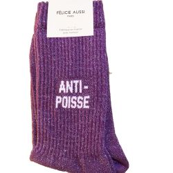 Félicie Aussi - Chaussettes Anti Poisse à Paillettes