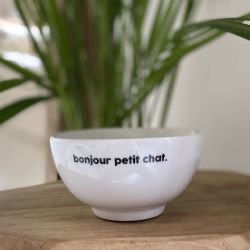 Félicie Aussi - Petit Bol Bonjour petit Chat