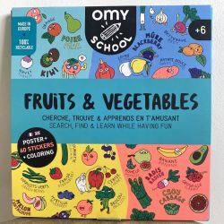 Poster + Stickers - Fruits & Légumes