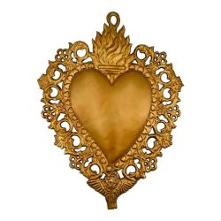 Grand Ex-Voto Coeur Bellezza Or Boncoeurs 